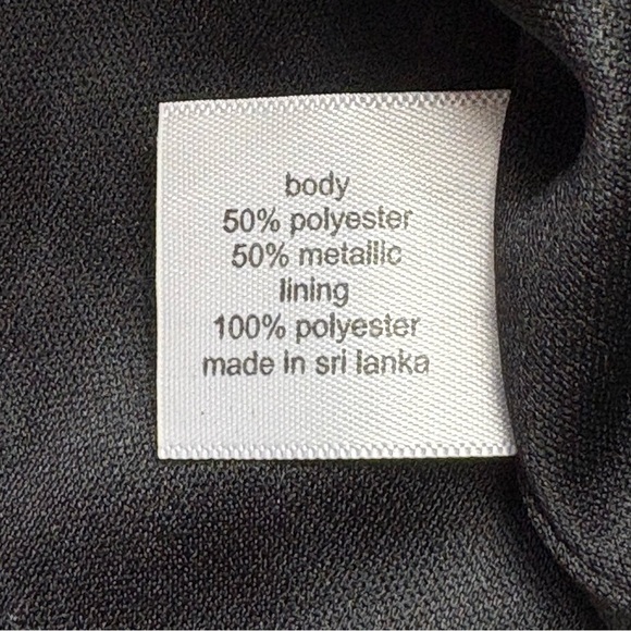 NEW Lane Bryant Metallic Rainbow Midi Dress Size 26W V-Neck Sheer Lined - Picture 10 of 12